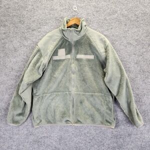 Polartec Jacket Mens XL Green Fleece Cold Weather GEN III Military Army